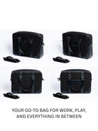 Henry Laptop Bag - Obsidian