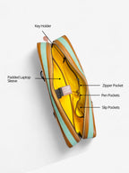 Henry Laptop Bag - Lance Green