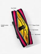 Henry Laptop Bag - Ruby