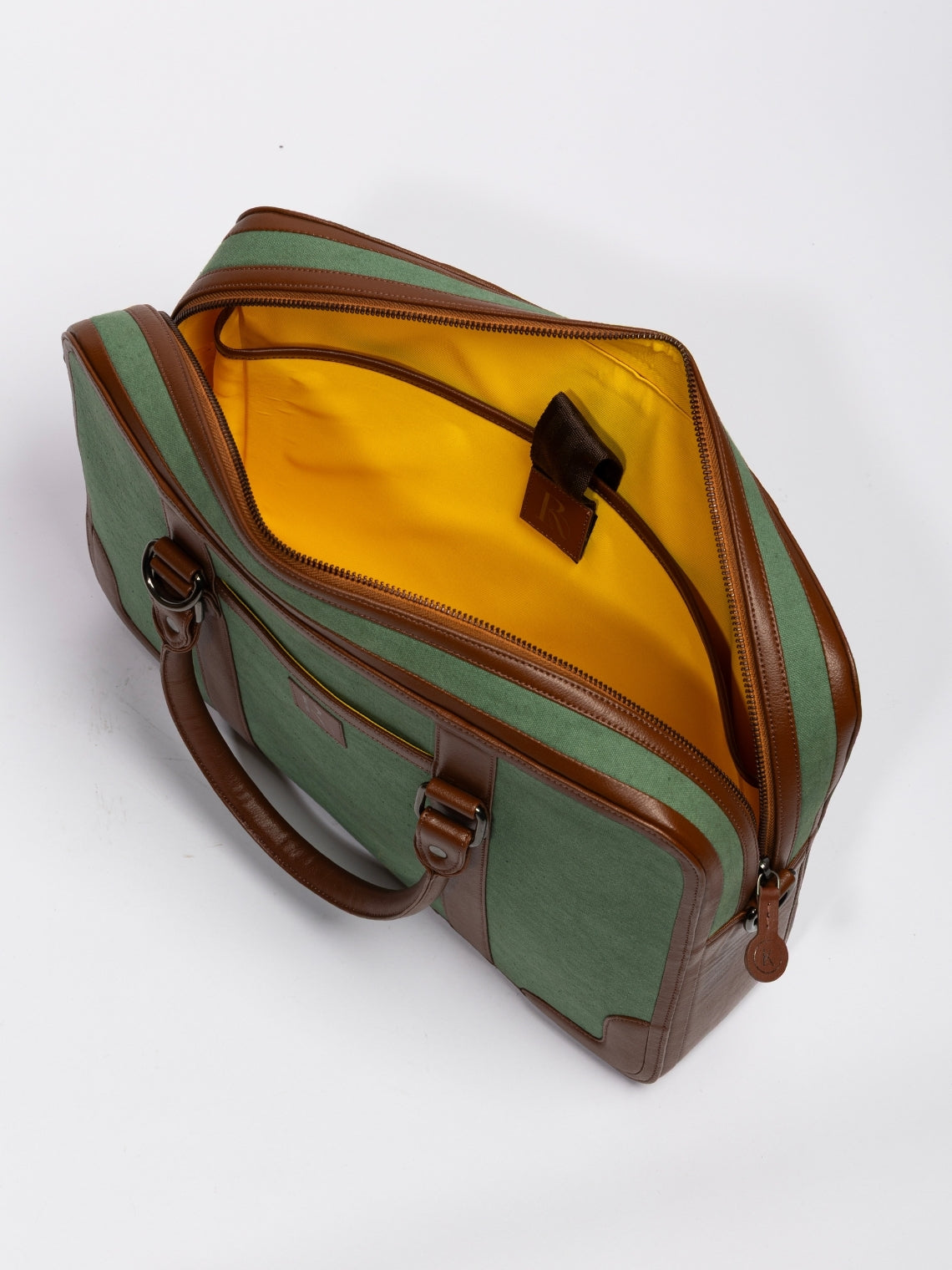 Henry Laptop Bag - Lance Green