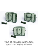 Henry Laptop Bag - Jade