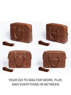 Henry Laptop Bag - Chest Nut