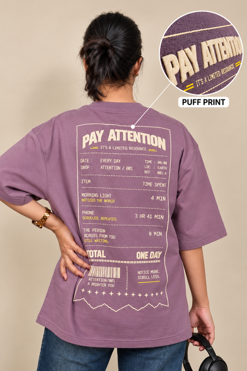 Daily Receipt - Dusty Purple