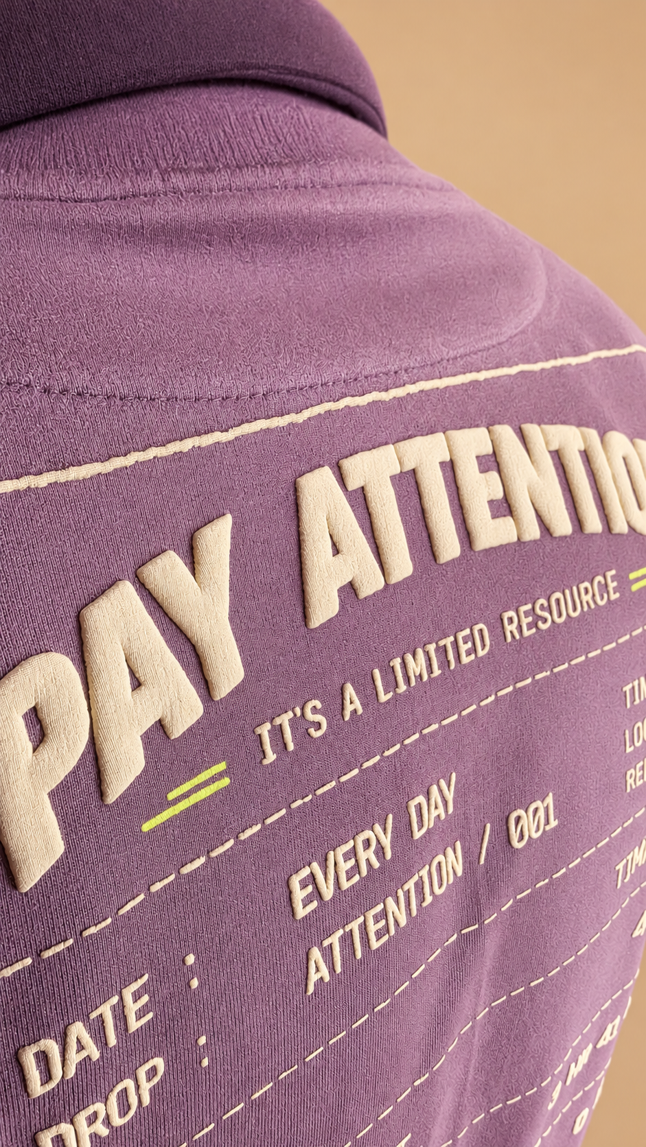 Daily Receipt — Dusty Purple